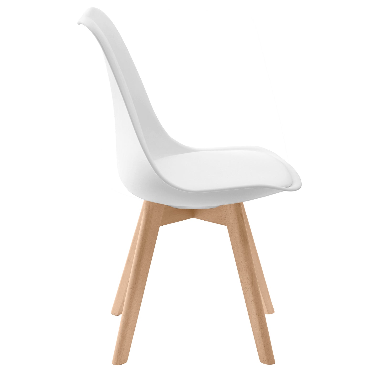 comprare sedie set di 2 bianche