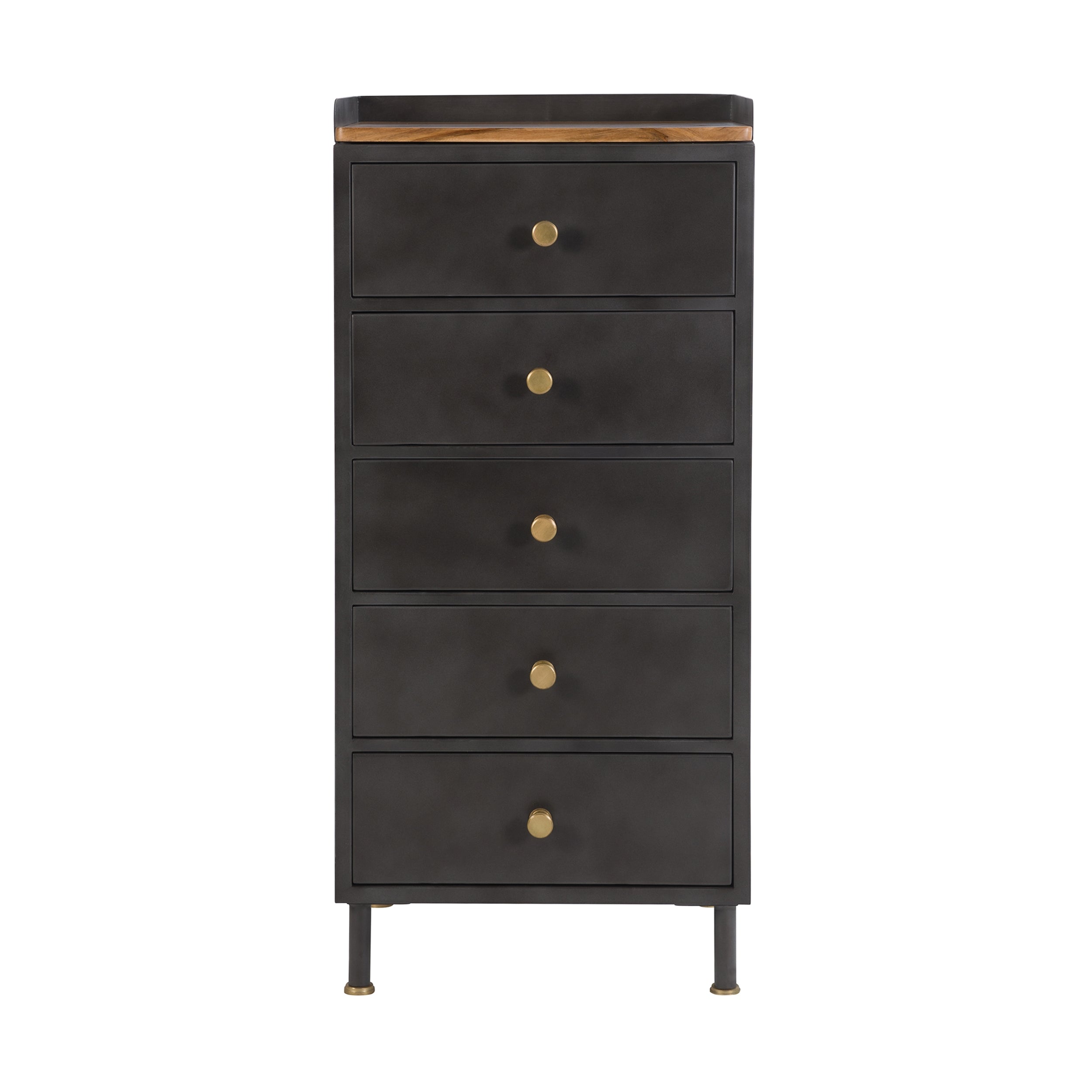 acheter chiffonnier en metal et bois