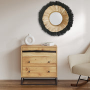 acheter commode 3 tiroirs en bois alabama