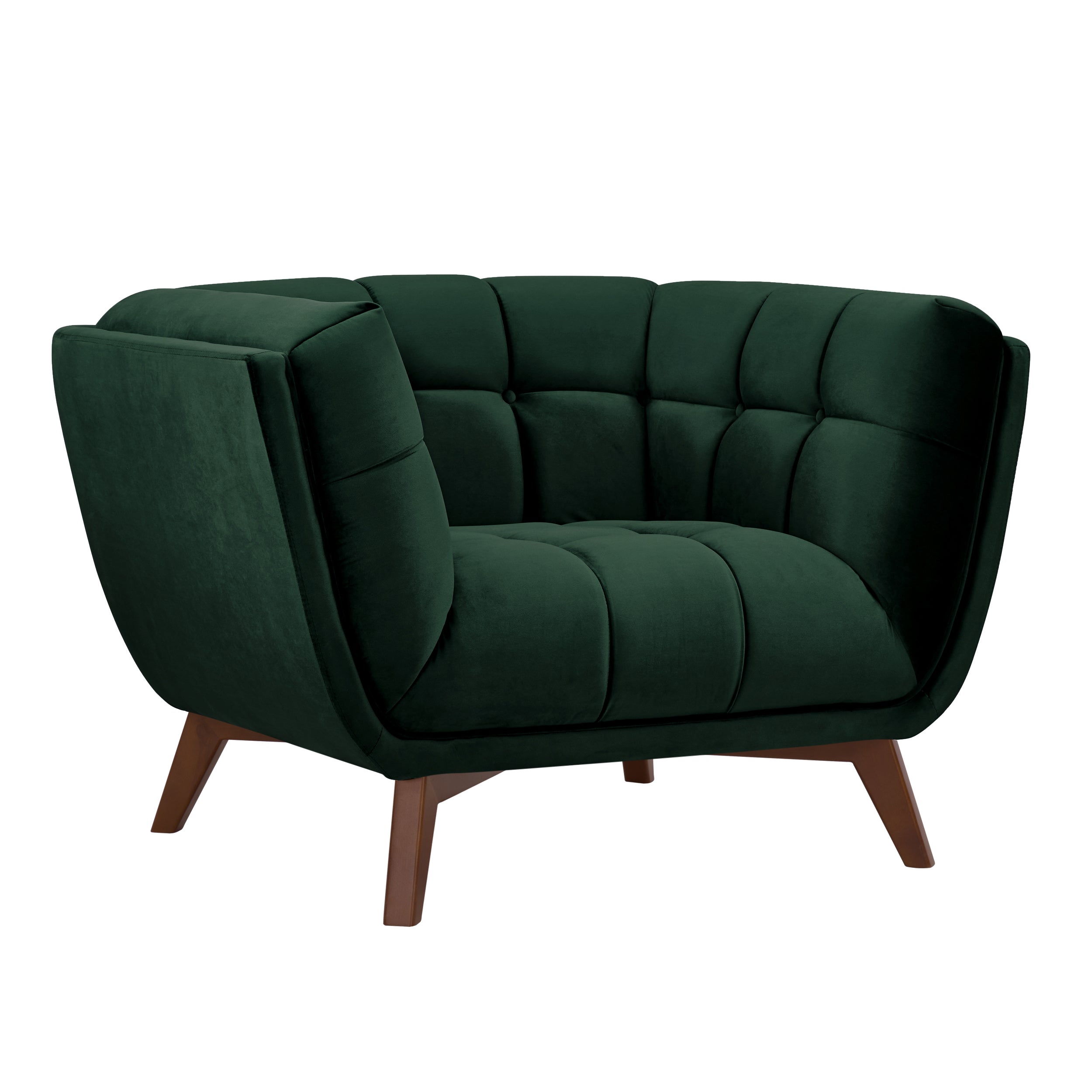 acheter fauteuil molletonne velours vert