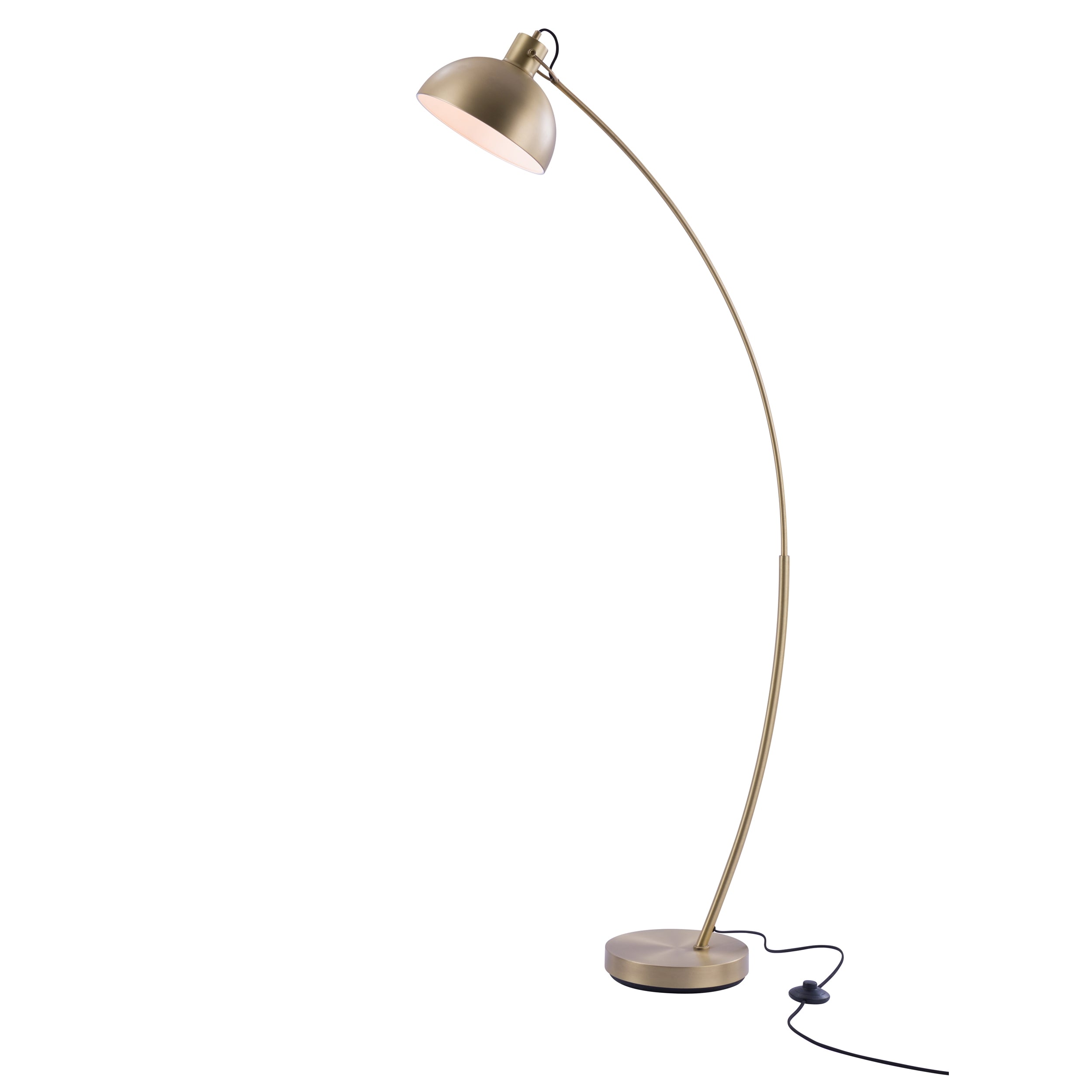 acquistare lampada da terra art deco dorata