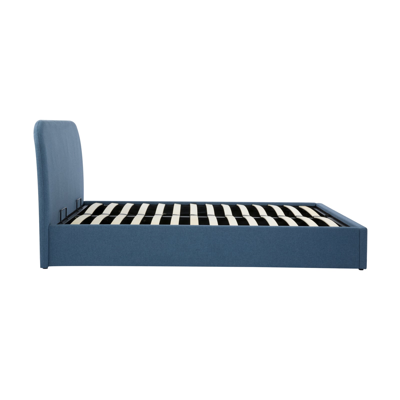 acquistare letto con contenitore 140 x 190 cm blu