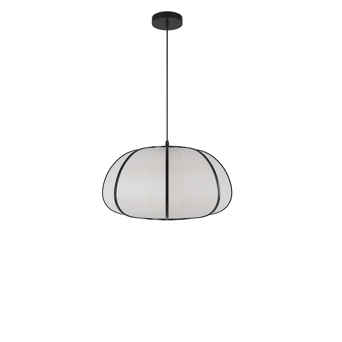 acheter suspension japandi noire et papier hana