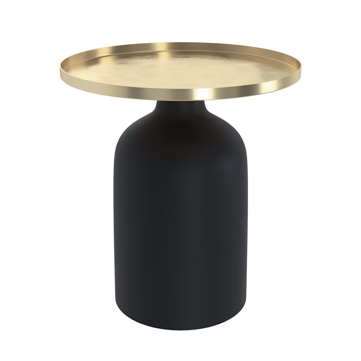 acheter table d appoint design plateau dore