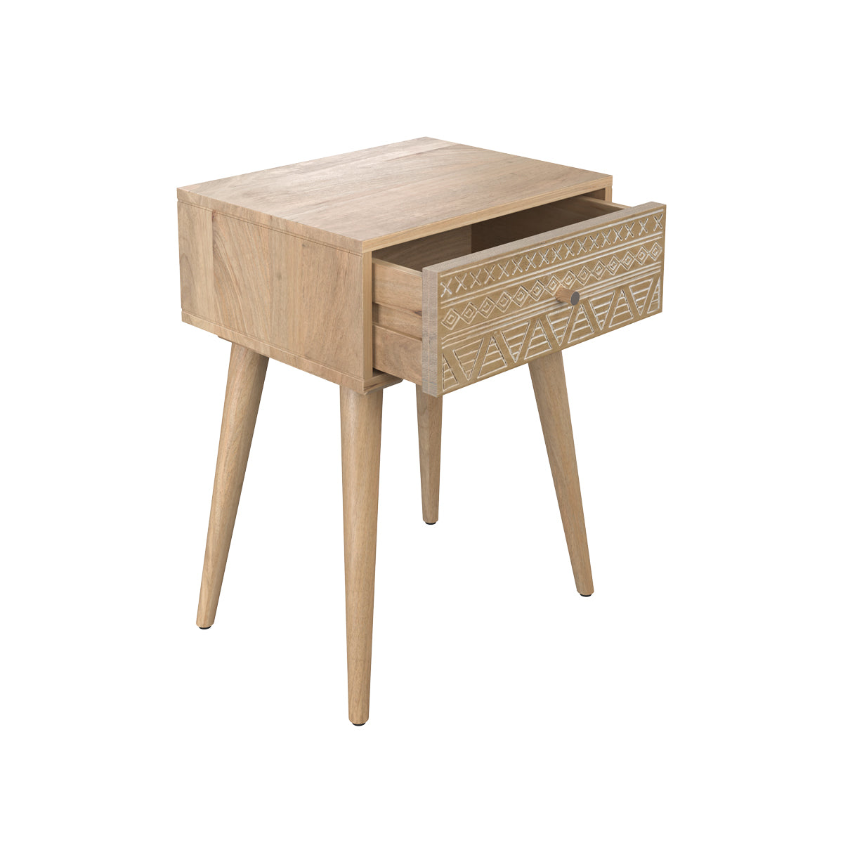 comprare un comodino in legno di mango