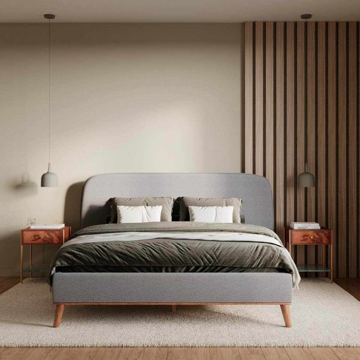 acquistare un comodino in legno di mango