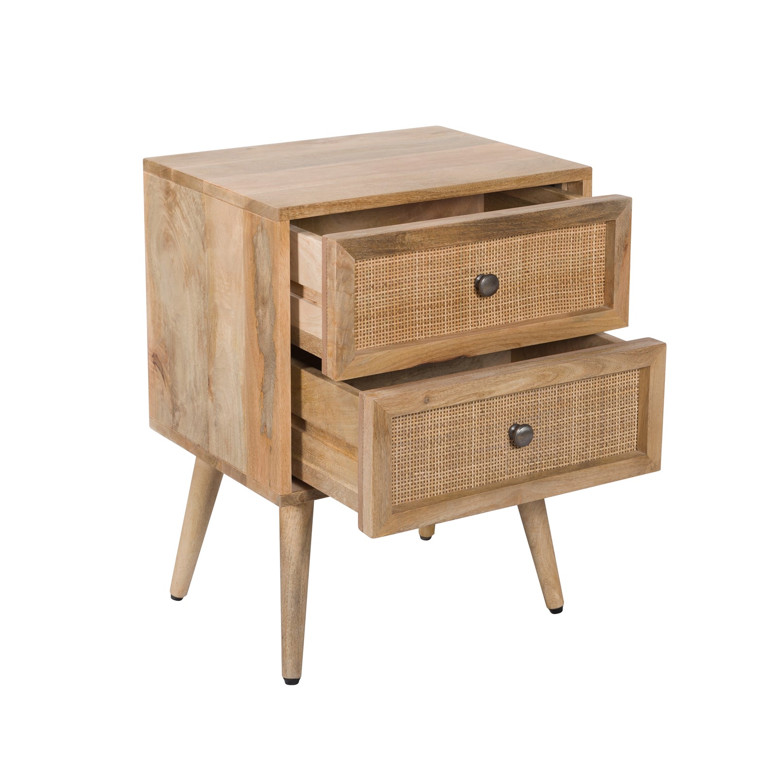 acheter table de chevet ethnique en bois