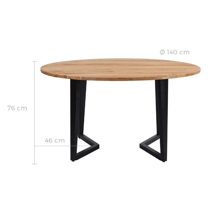 acquistare tavolo da pranzo rotondo in legno