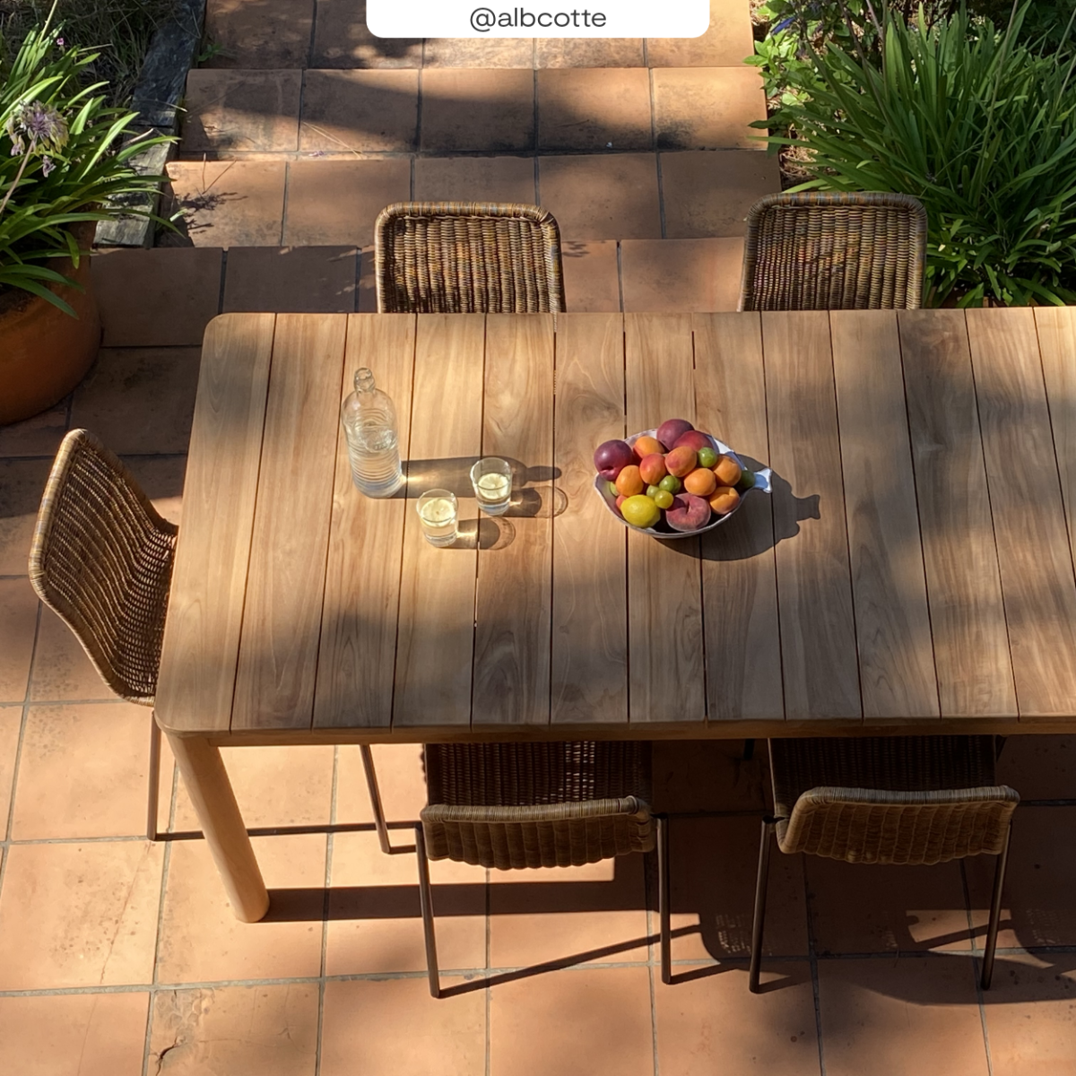 comprare tavolo da giardino allungabile in legno
