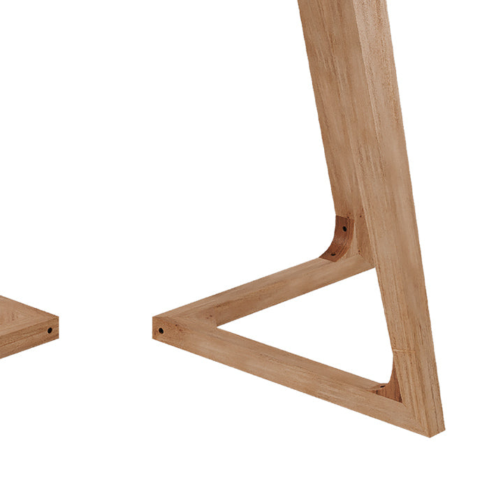 acquista tavolo da pranzo rotondo in legno di acacia e metallo 115 cm
