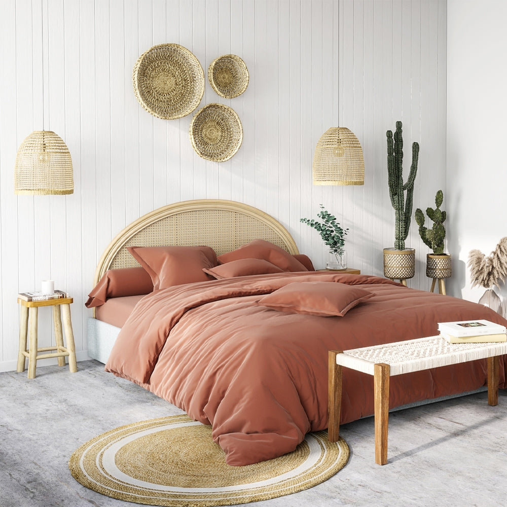 acheter tete de lit en rotin 140 cm