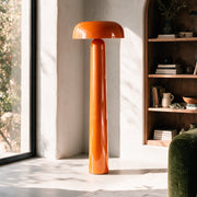 Lampadaire Livia en métal orange