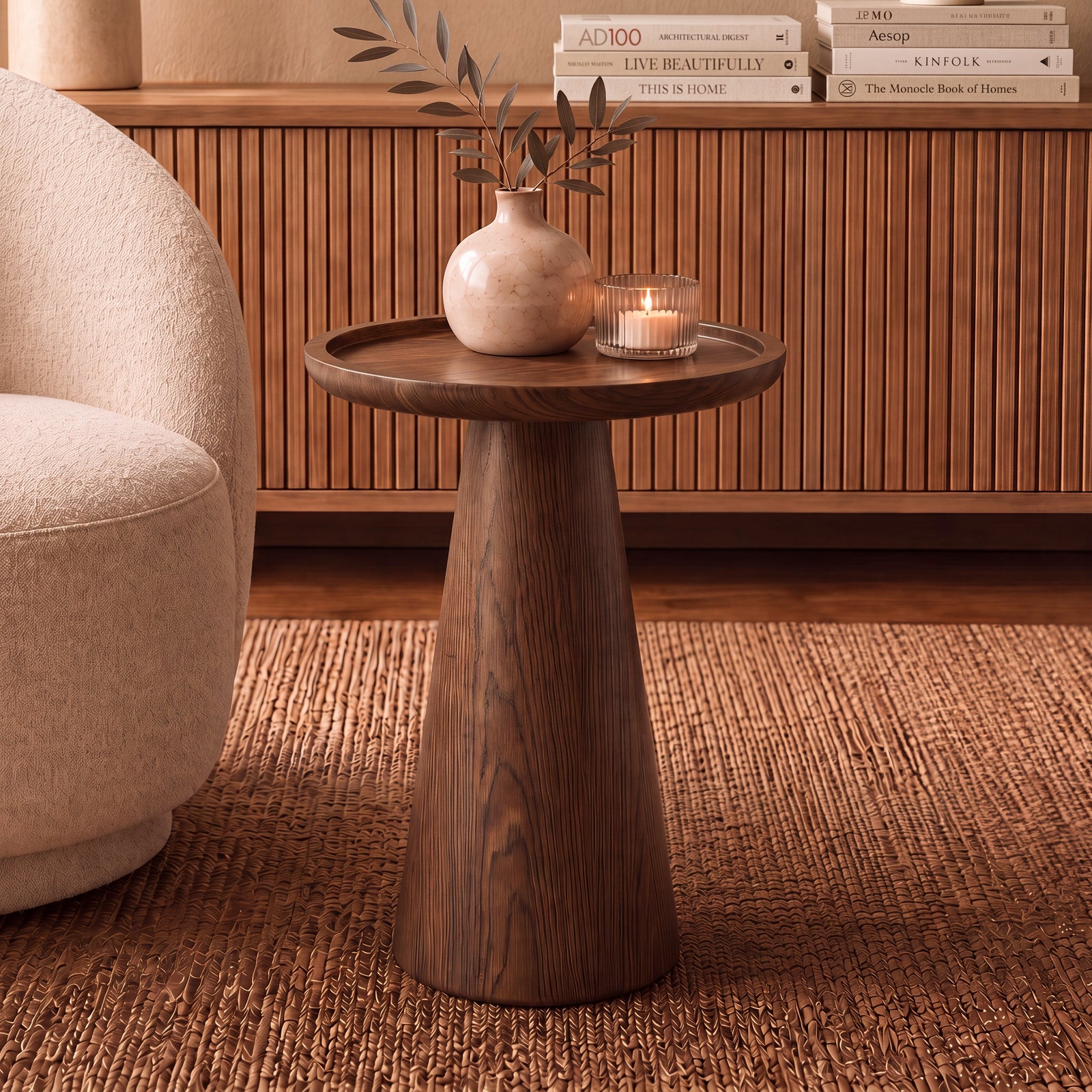 Ambiance salon Come table d'appoint – Maison Pavane