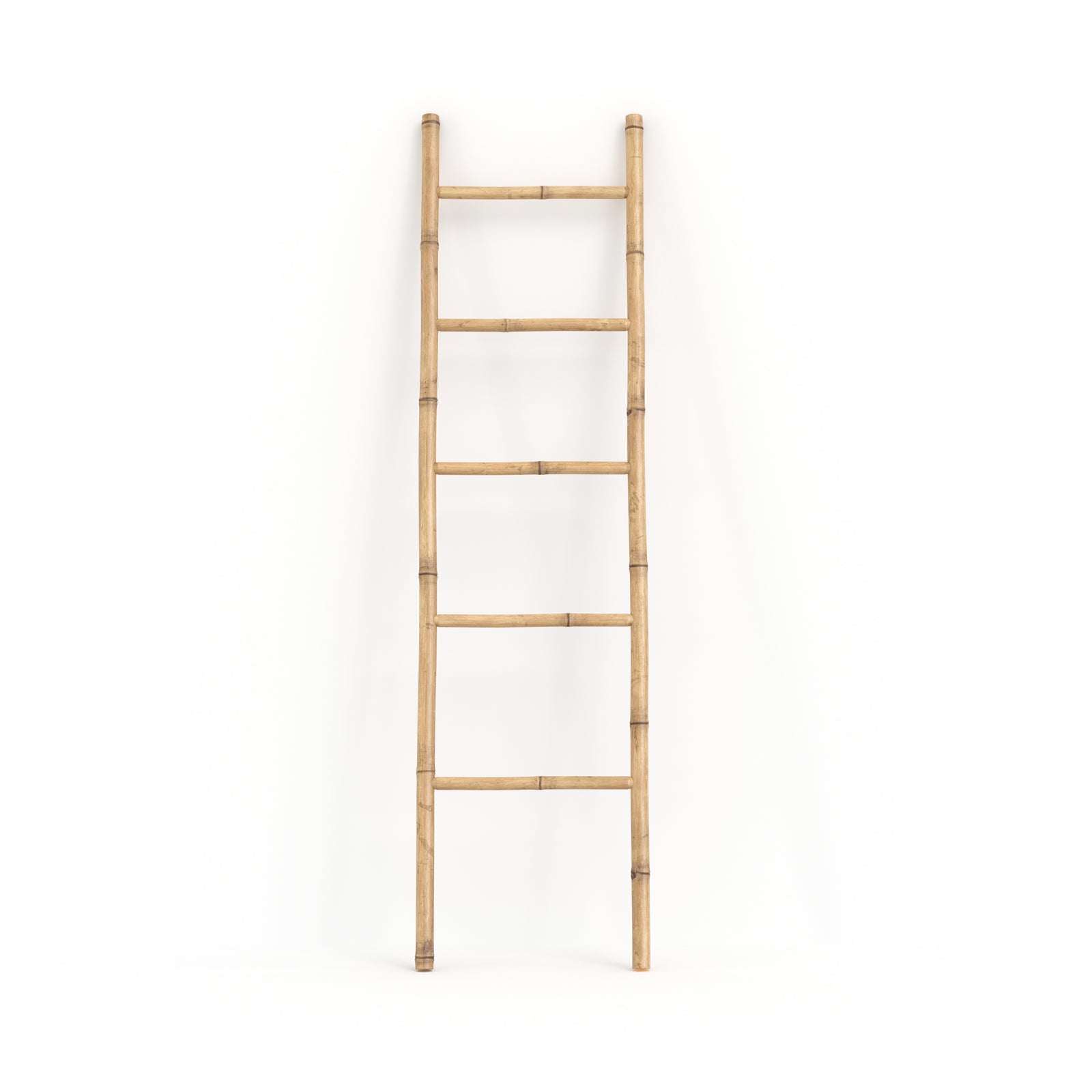 Bami porte serviettes echelle en bambou deco