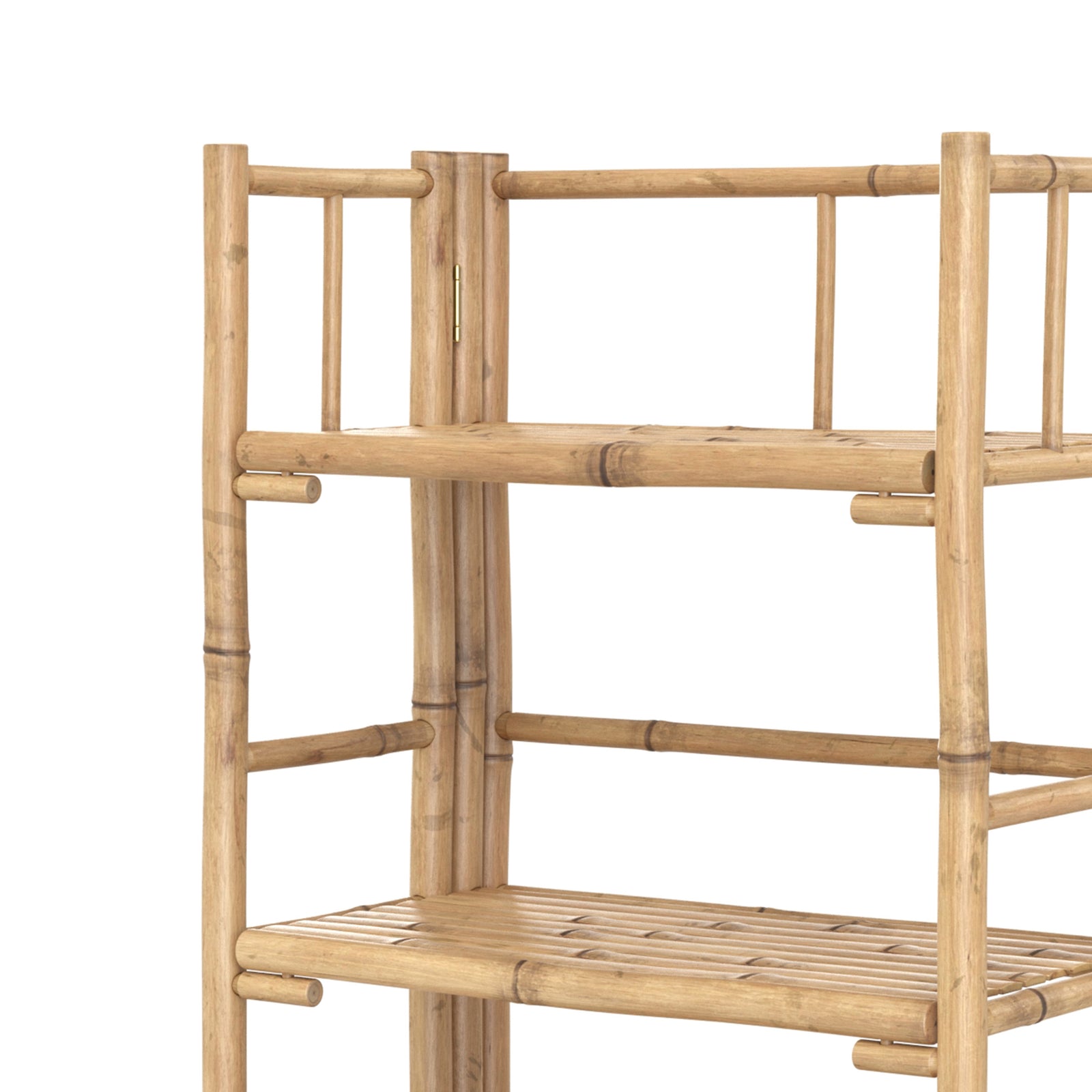 Bami rangement rectangulaire a poser bambou