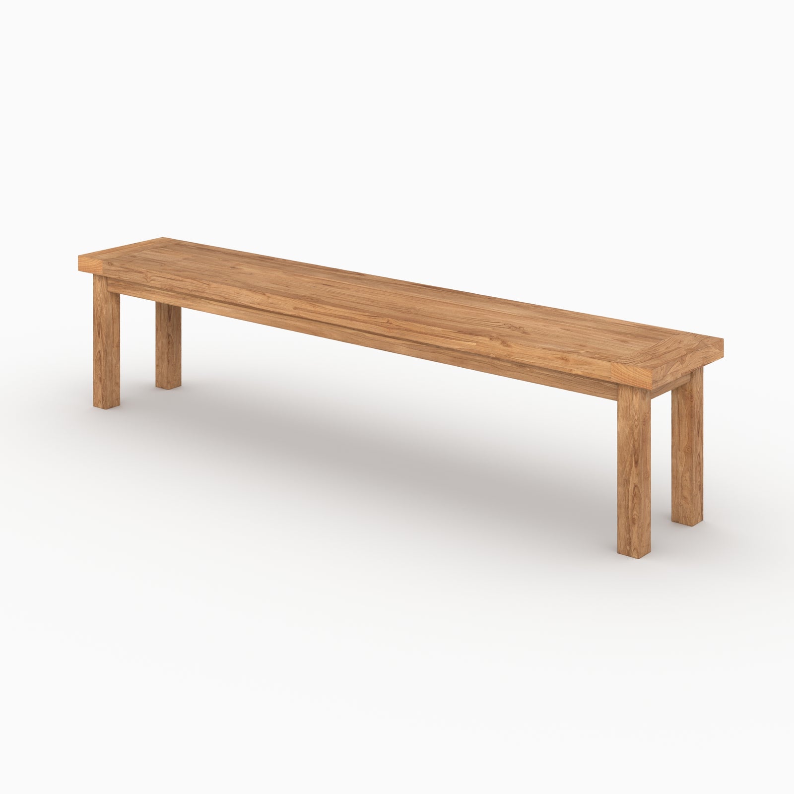 Banc bois recyclé teck memo 200cm