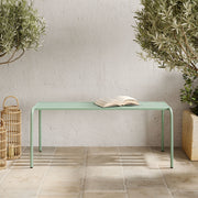 Banc de jardin vert pastel Yumi
