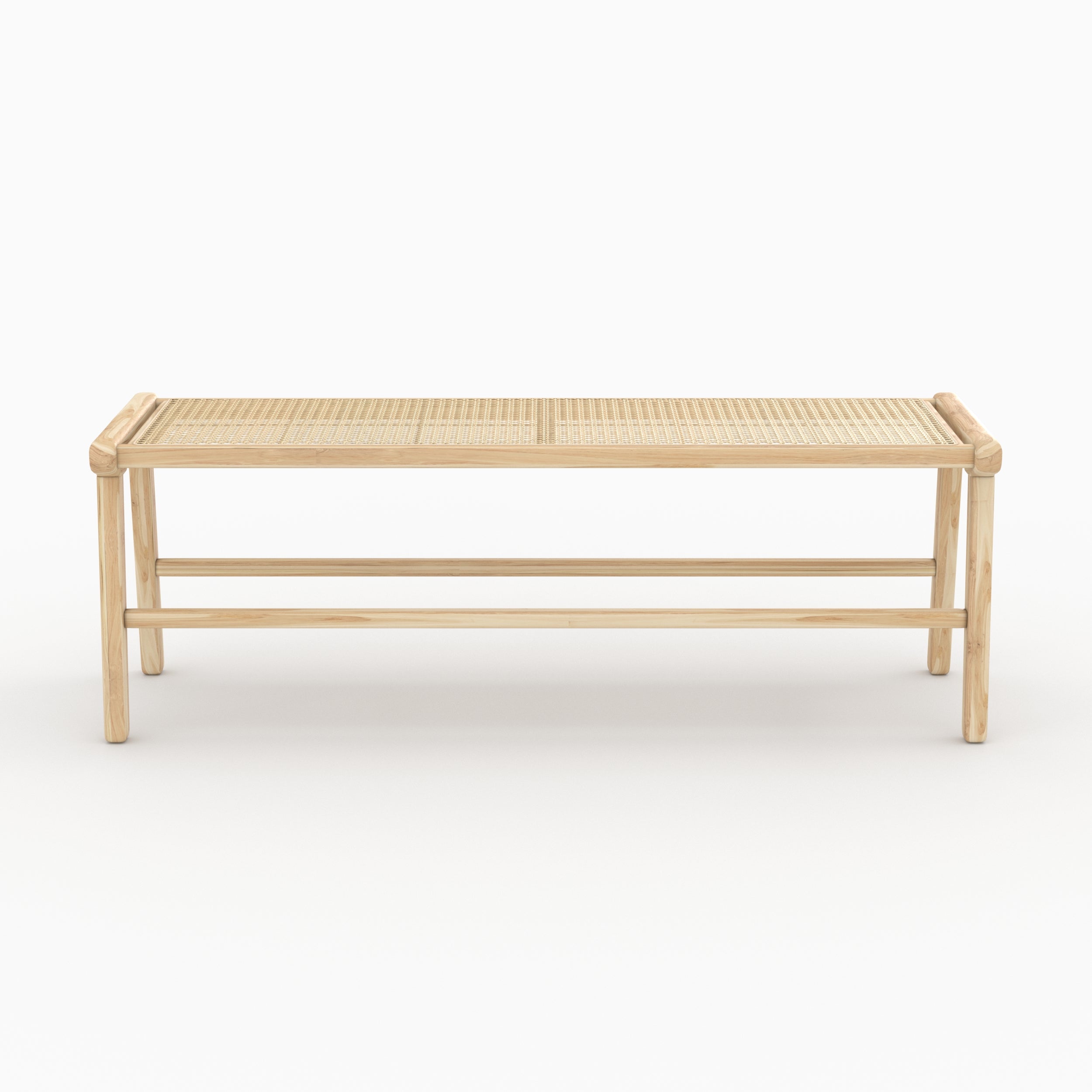 panca kuna 120 cm teak rattan