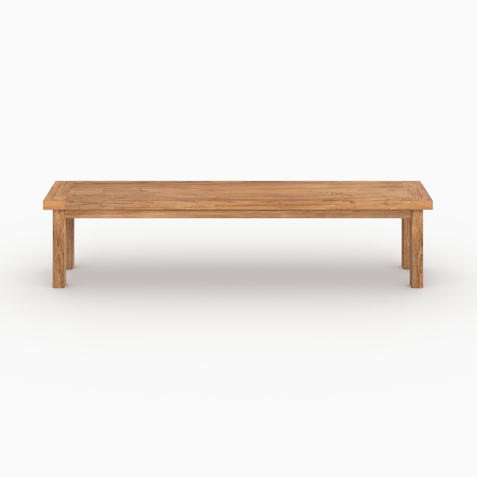 Banc memo longueur 200cm teck recyclé