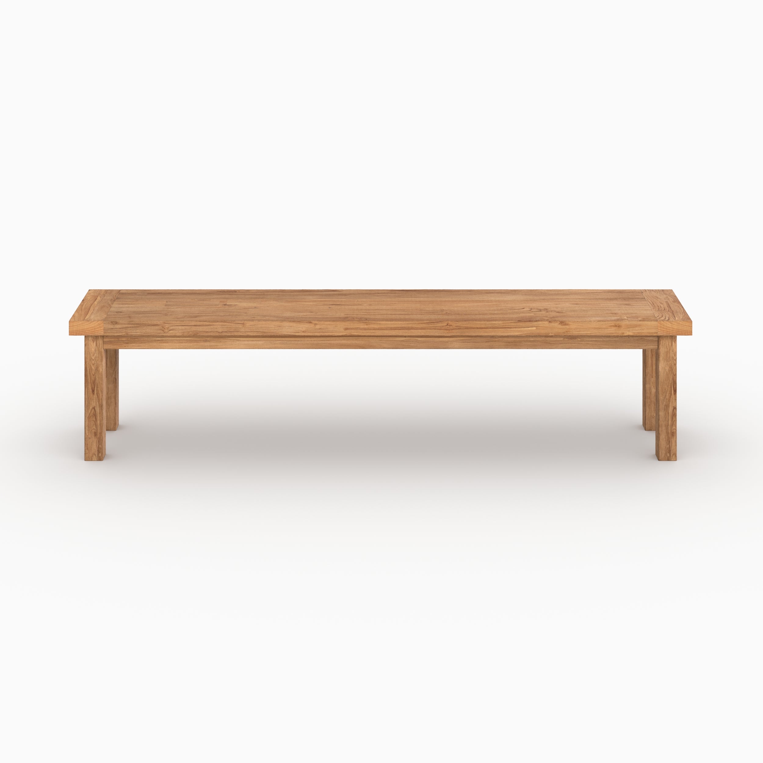 Banc memo longueur 200cm teck recyclé