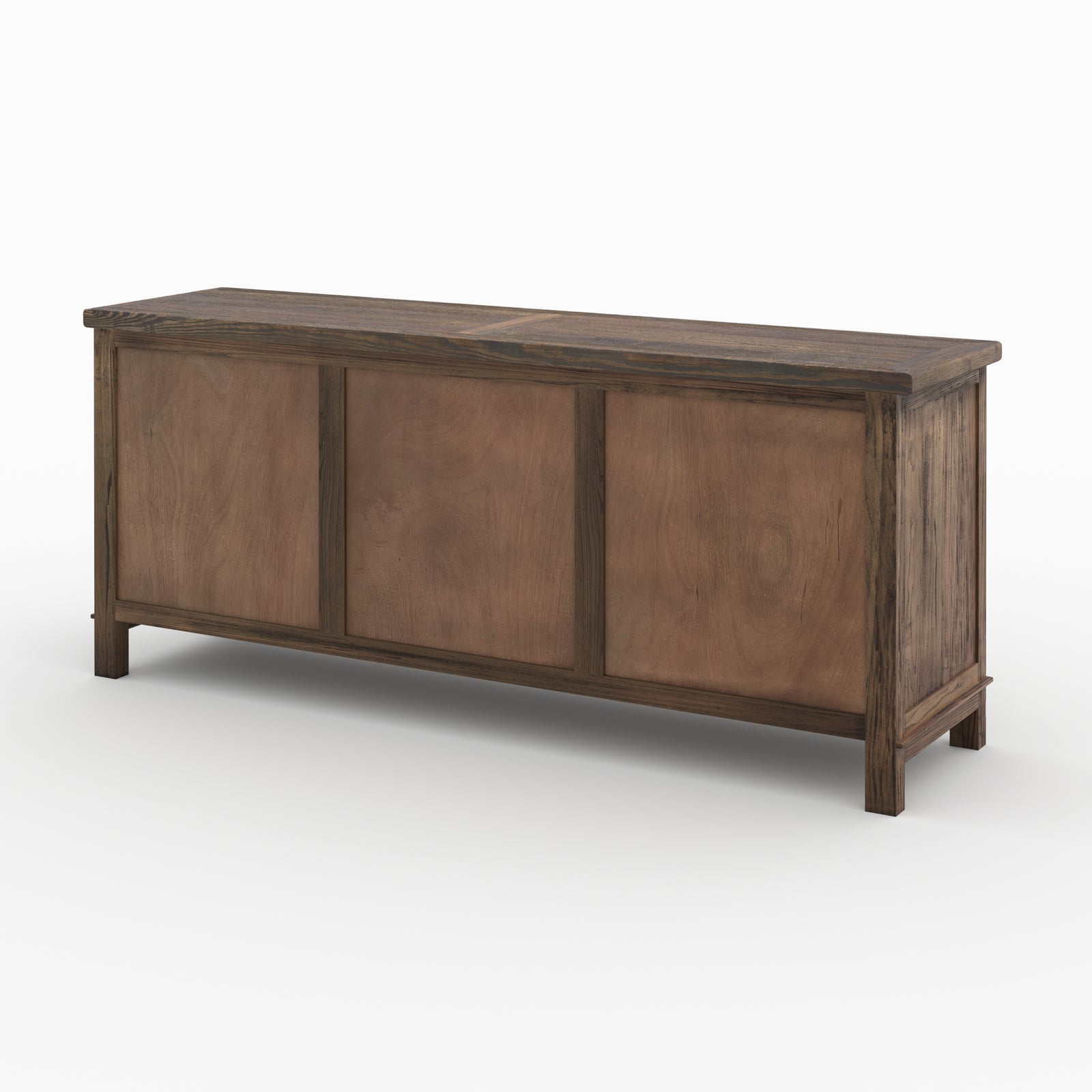 Buffet 3 portes 4 tiroirs bois mastic
