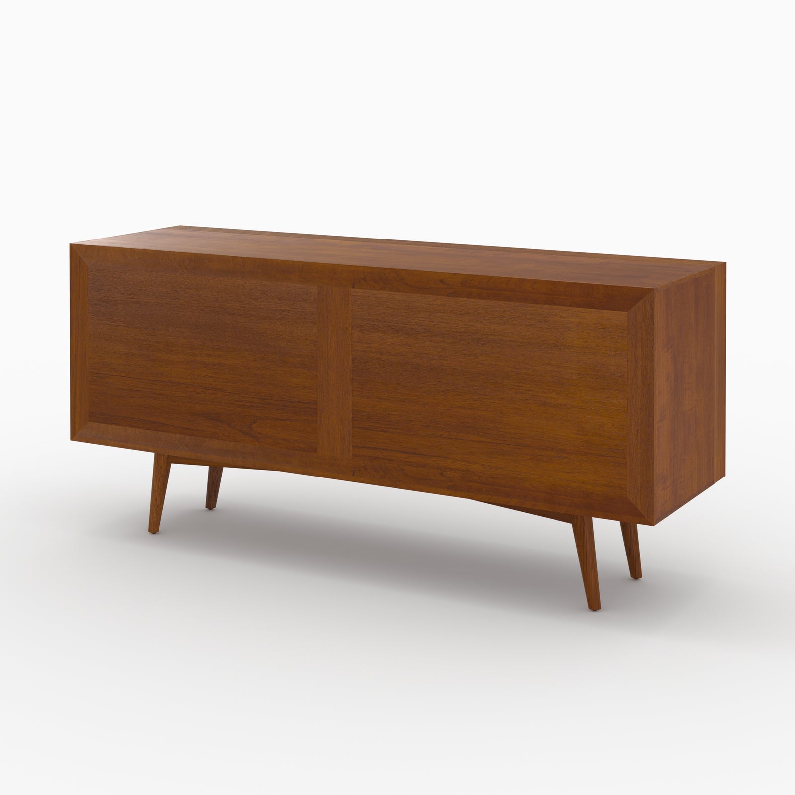 buffet 3 cassetti 2 porte scorrevoli waya teak massiccio