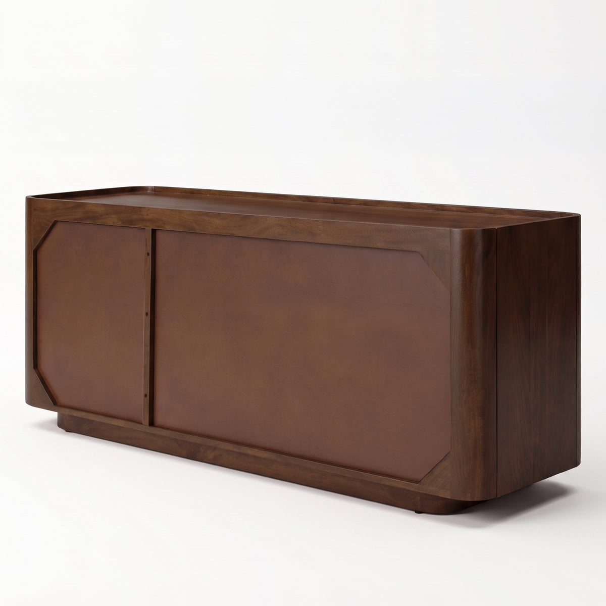 Buffet Aldo en bois de manguier noyer, vue arrière - Maison Pavane
