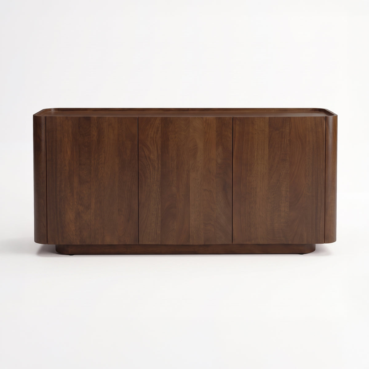 Buffet Aldo en bois de manguier noyer, vue de face - Maison Pavane