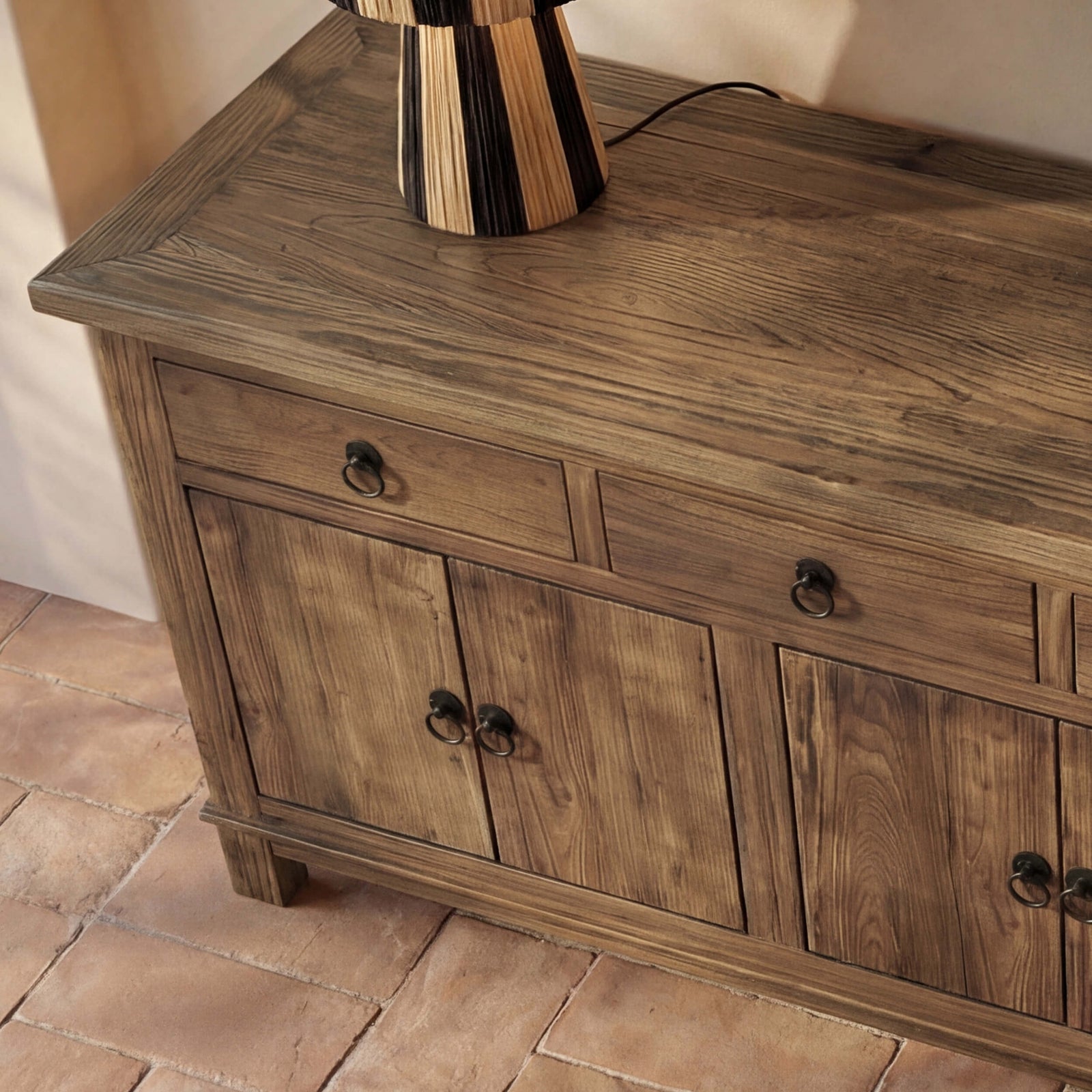 Buffet bois foncé vintage