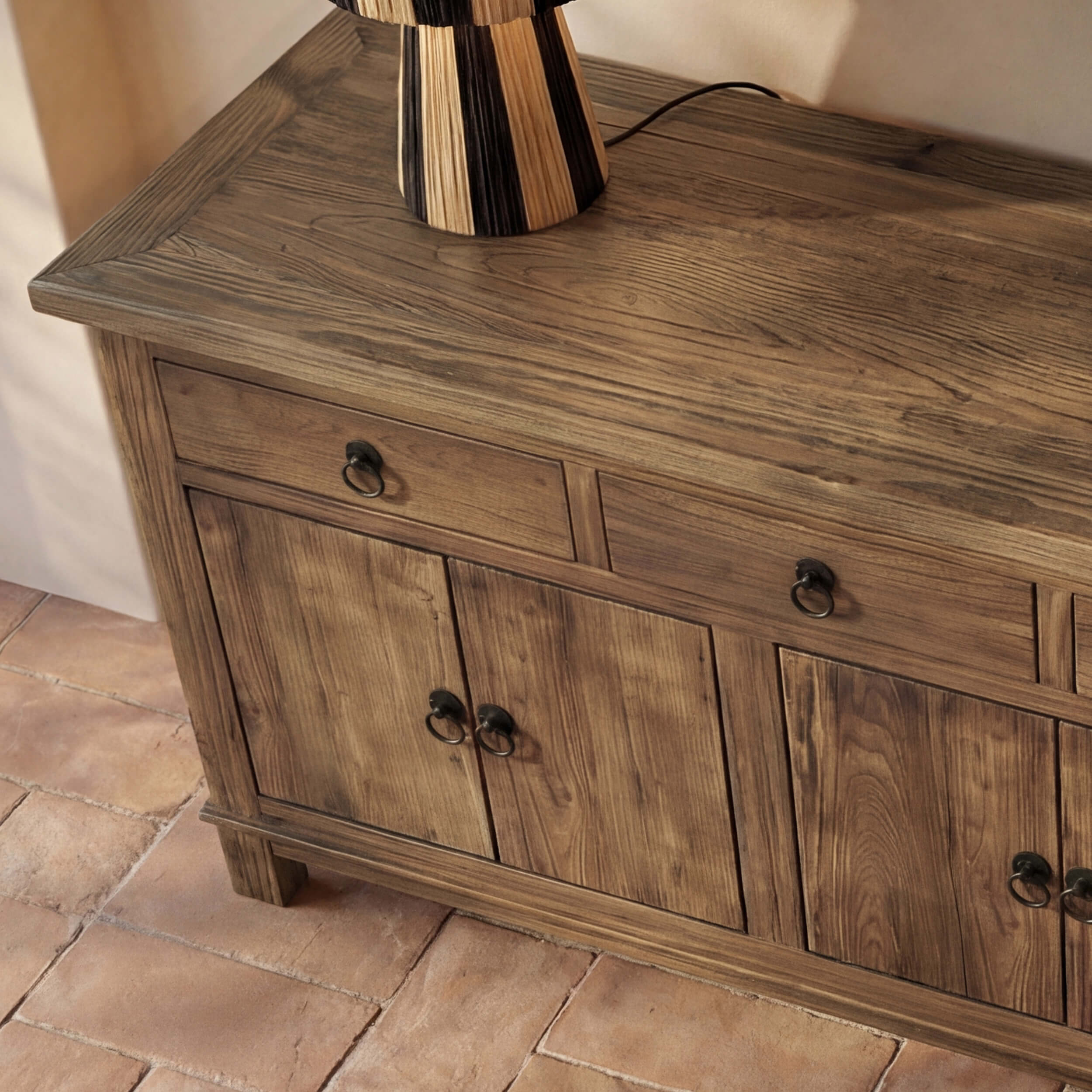 Buffet bois foncé vintage