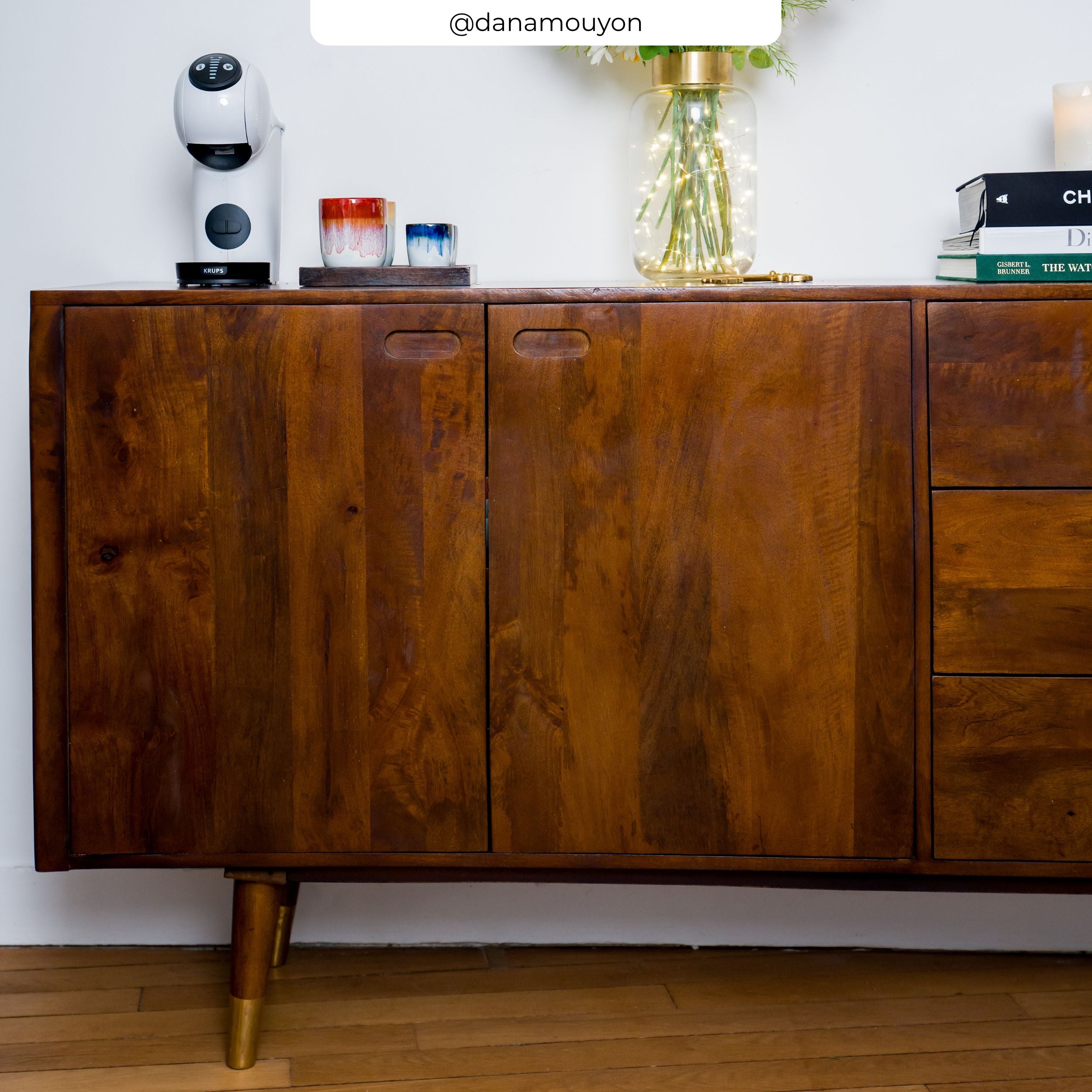 Buffet en bois foncé Colombo