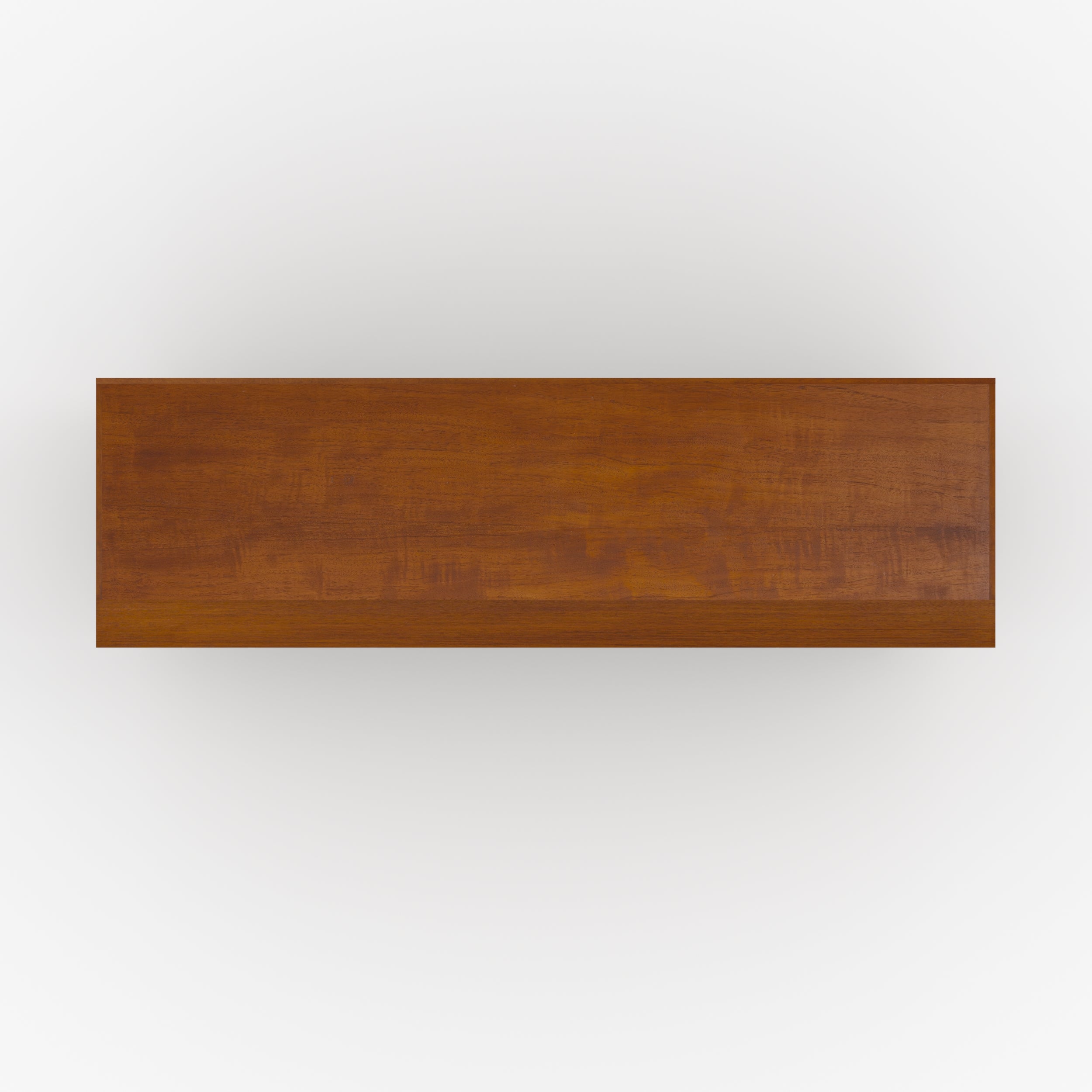 buffet en teck massif waya 3 tiroirs 2 portes coulissantes