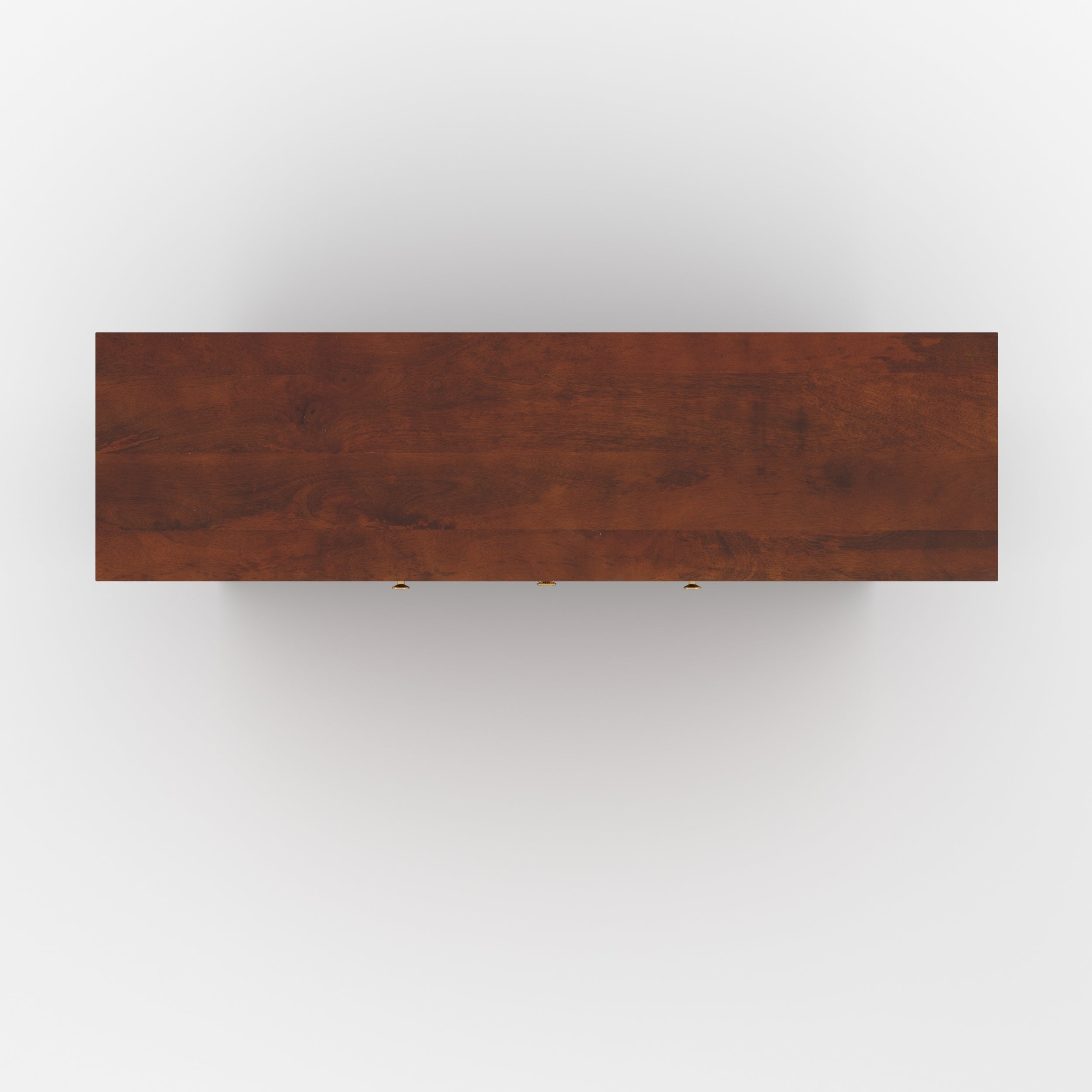Buffet Lanka en bois de manguier et cannage