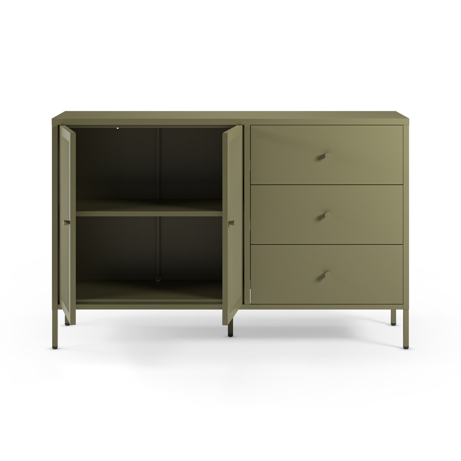 Buffet métal vert Latem