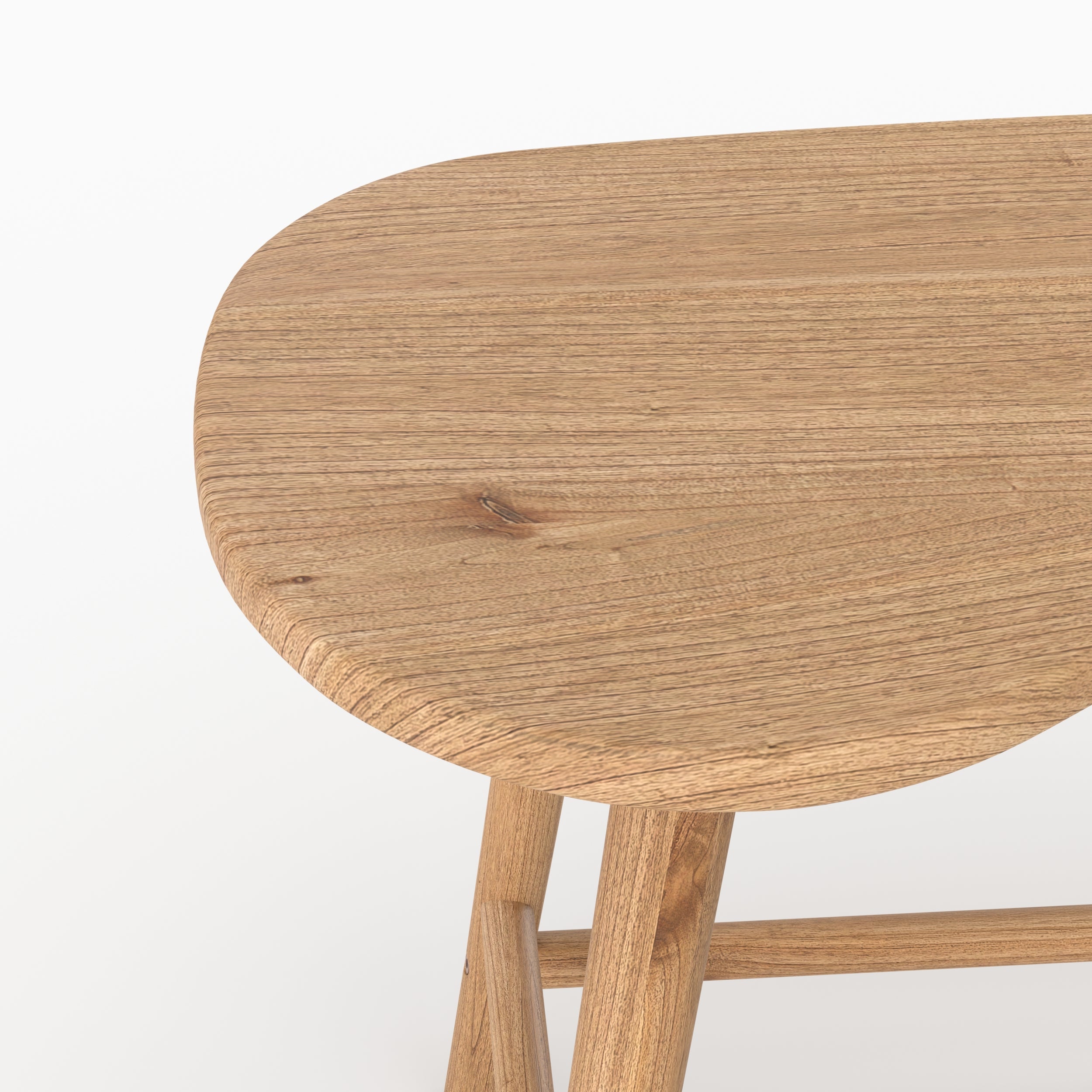 Oficina Brandan de madera maciza de mindi