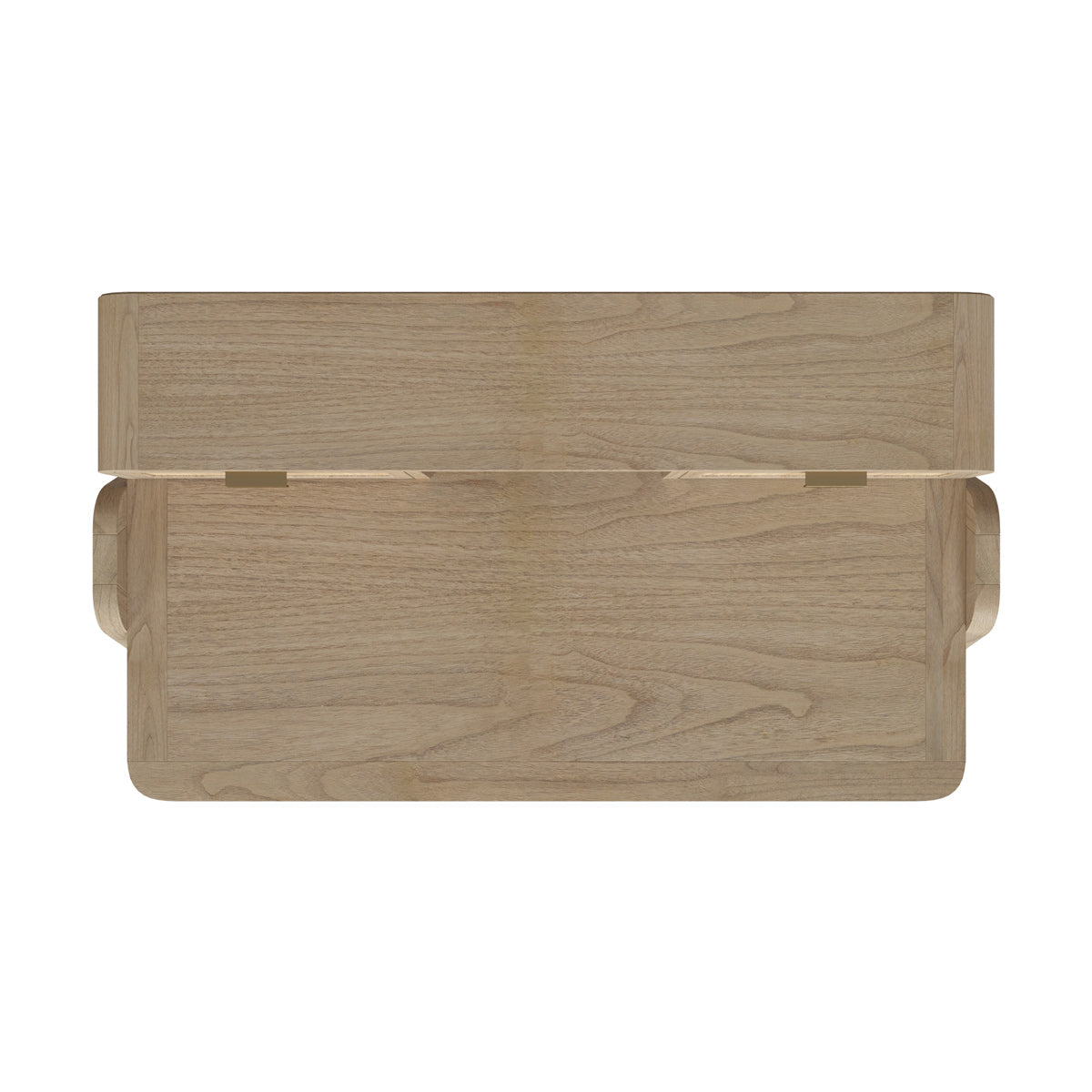 scrivania in legno di mindi e canna