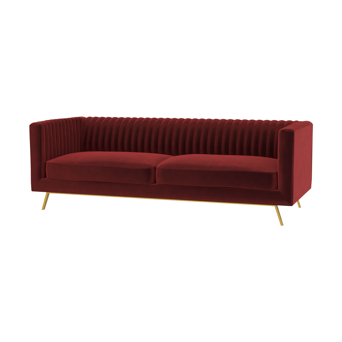 canape 3 places en velours gatsby