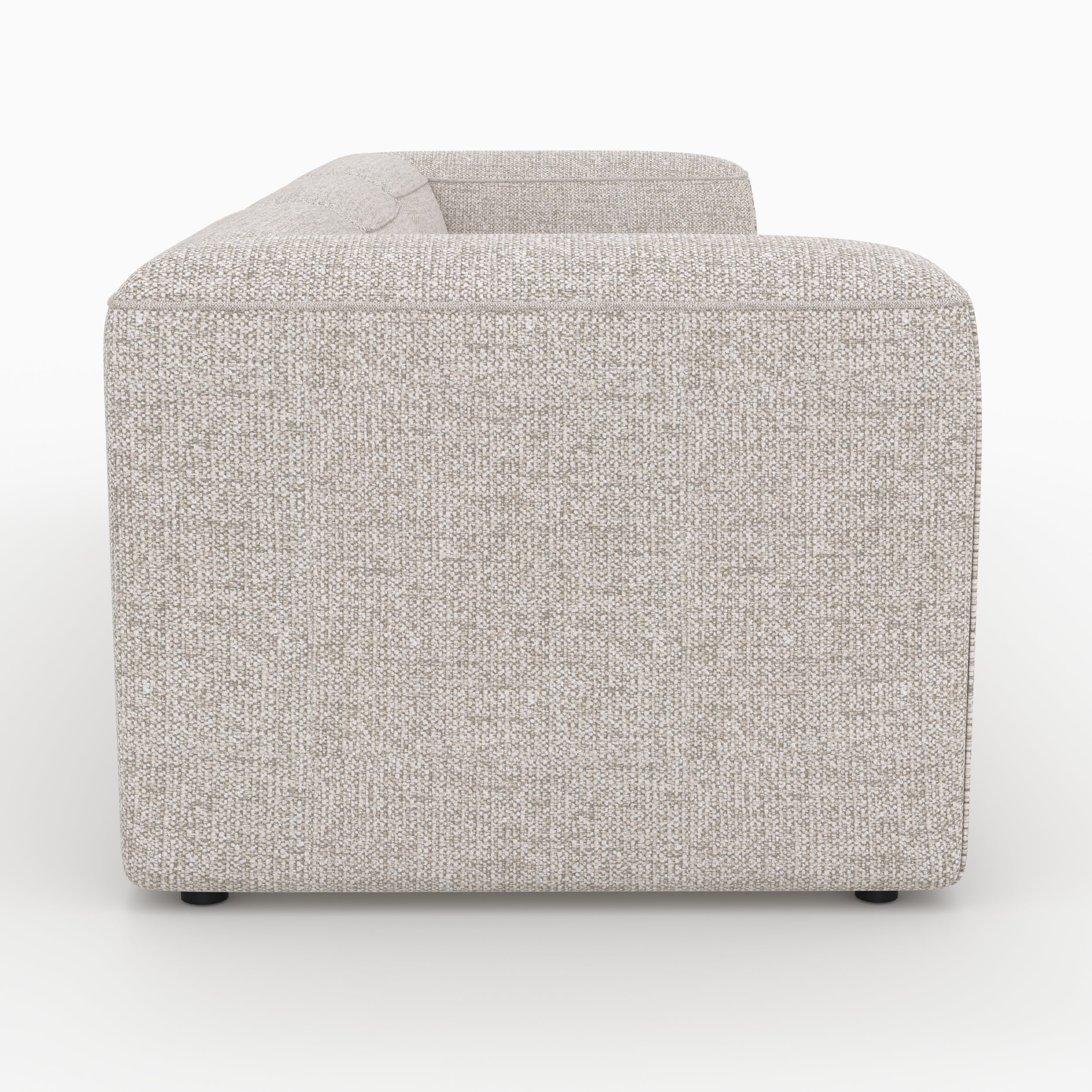 Canapé 3 places Hestia modulable droit beige cocooning