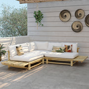 canape d angle de jardin sunny teck