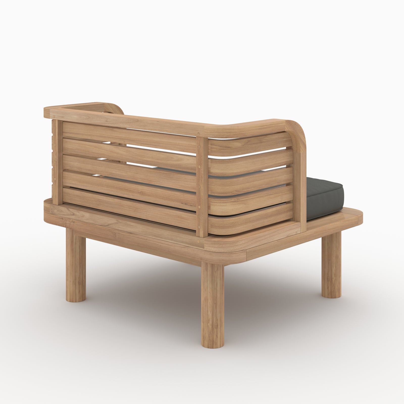 Canapé fauteuil de jardin Kilka 3 places