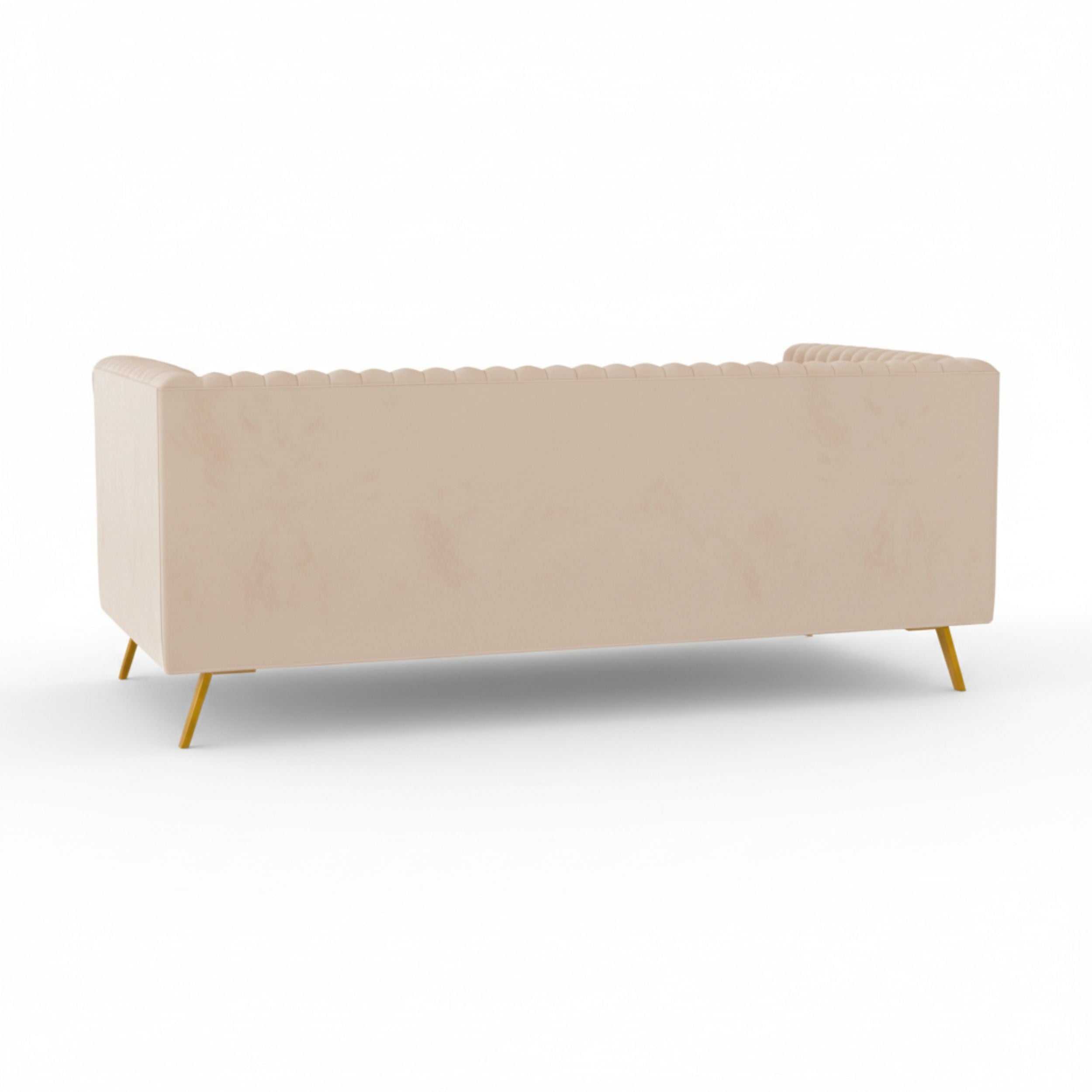 Divano 2 posti Gatsby in velluto beige
