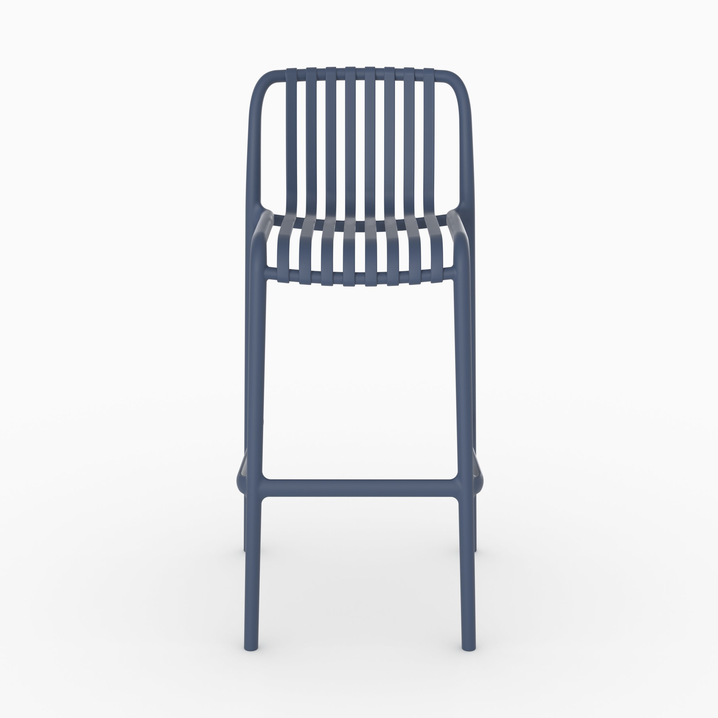 Chaise bar Duli bleu marine ilot central bar