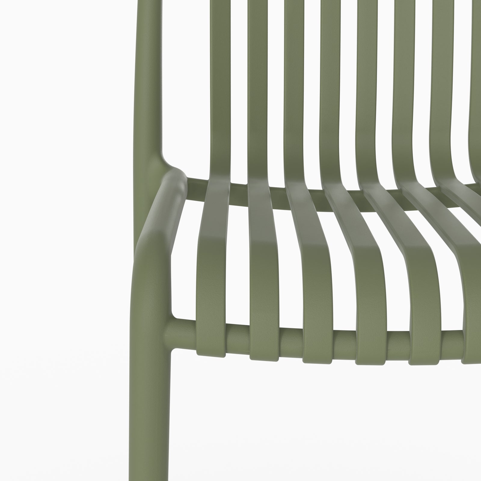 Chaise bar Duli vert design moderne plastique