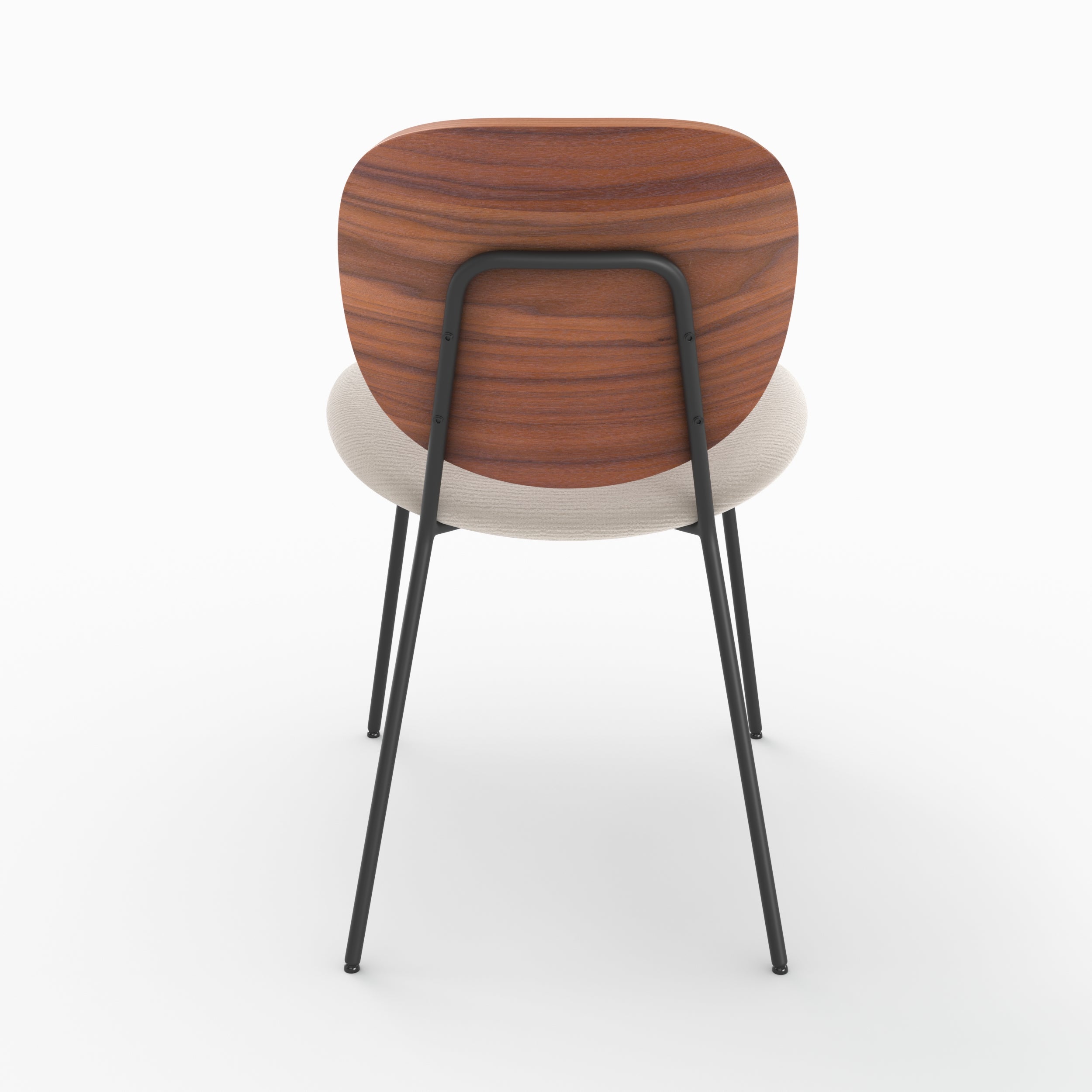 sedia in legno e tessuto beige cina simone lotto 2