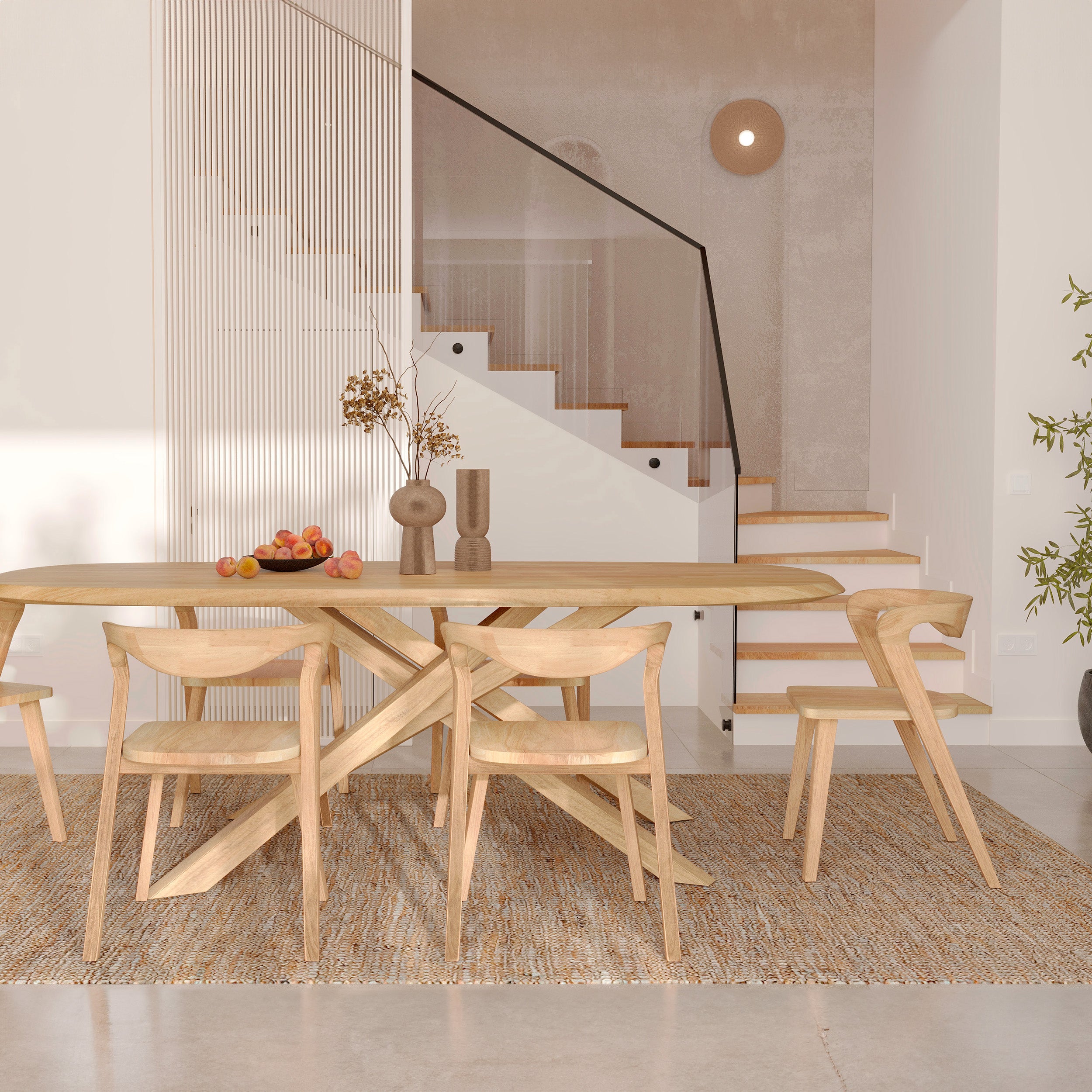 chaise bois hevea clair vega rdv deco_1