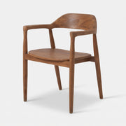 Chaise Céline en bois de teck massif - Maison Pavane