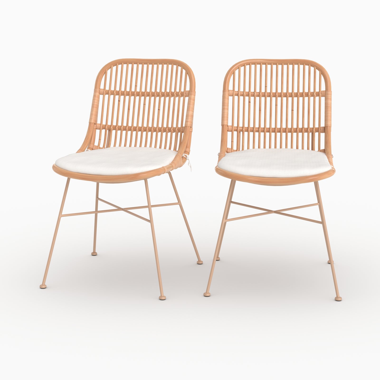 Chaise confortable moon beige