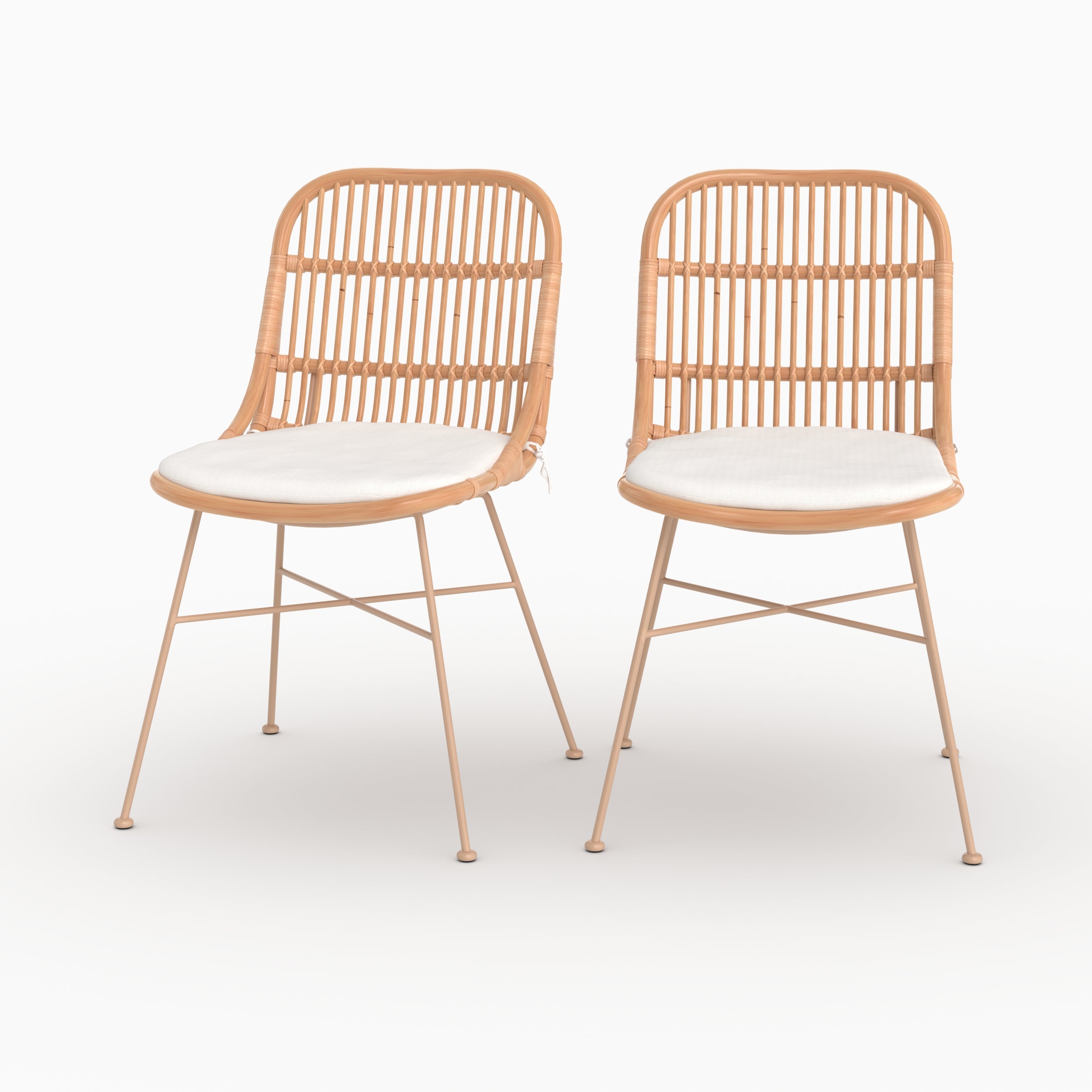 Chaise confortable moon beige
