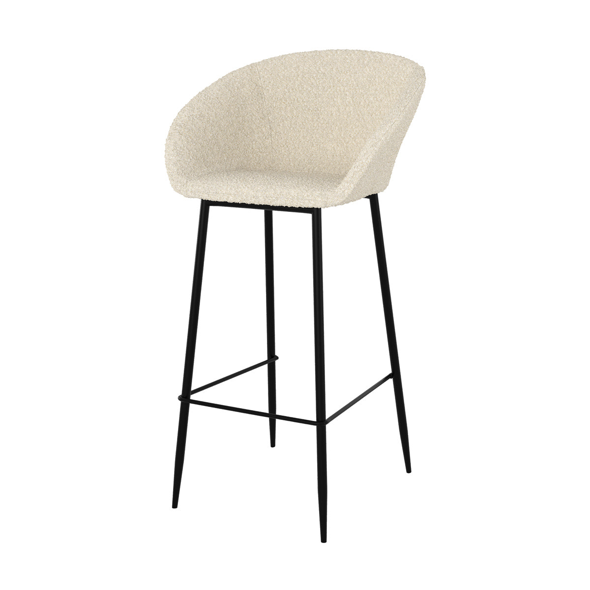 sedia da bar marquise bianca