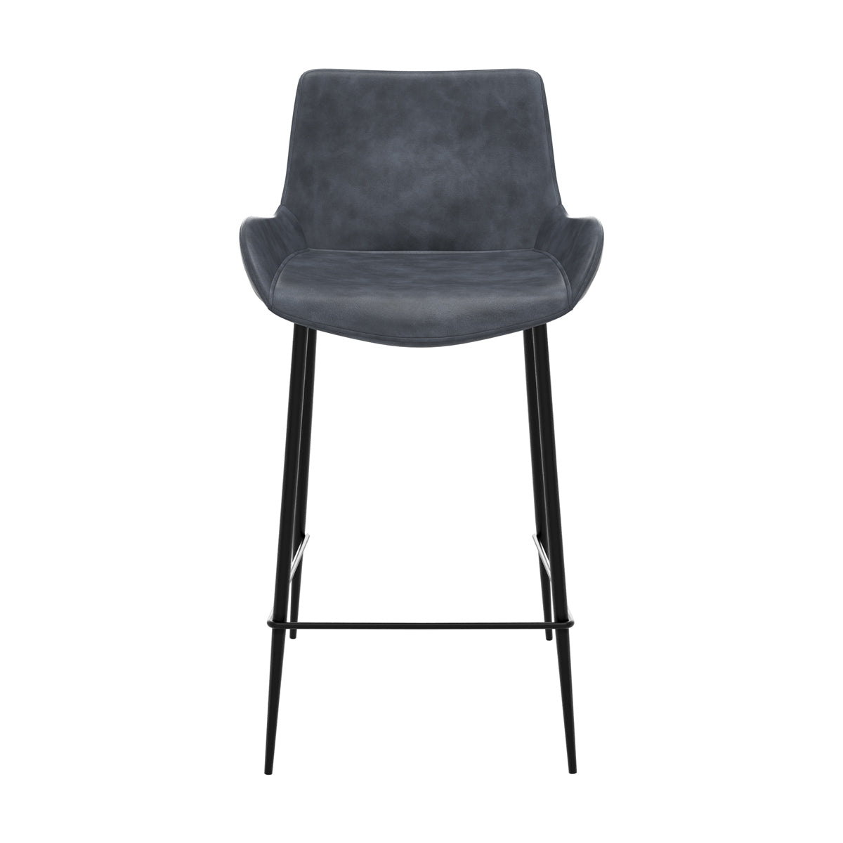 sedia da bar altezza media grigia scura 65 cm pirata